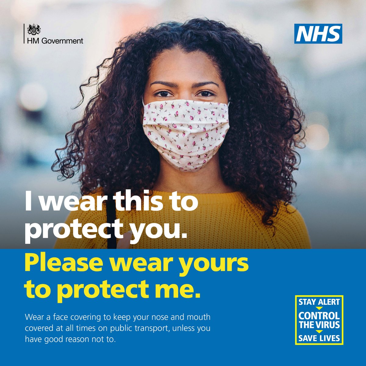 We want all patients to wear a mask at surgery